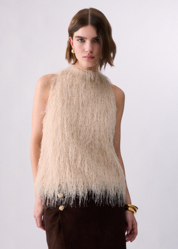Top con flecos - LIU.JO