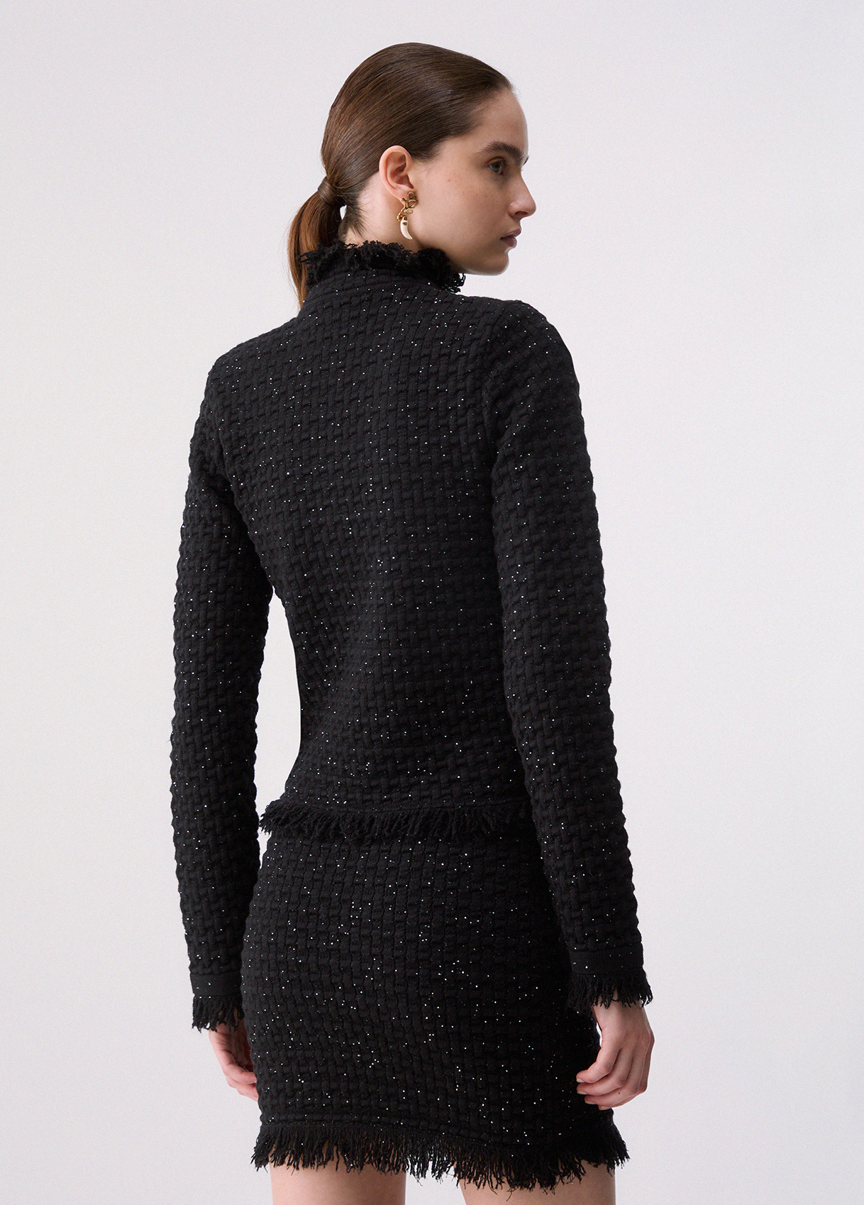 Chaqueta con detalles deshilachados - LIU.JO - Imagen 2
