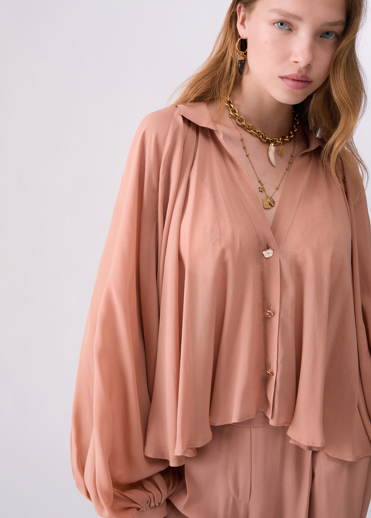 Camisa en georgette - LIU.JO - Imagen 4