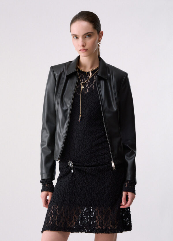 Chaqueta con cinturón - LIU.JO