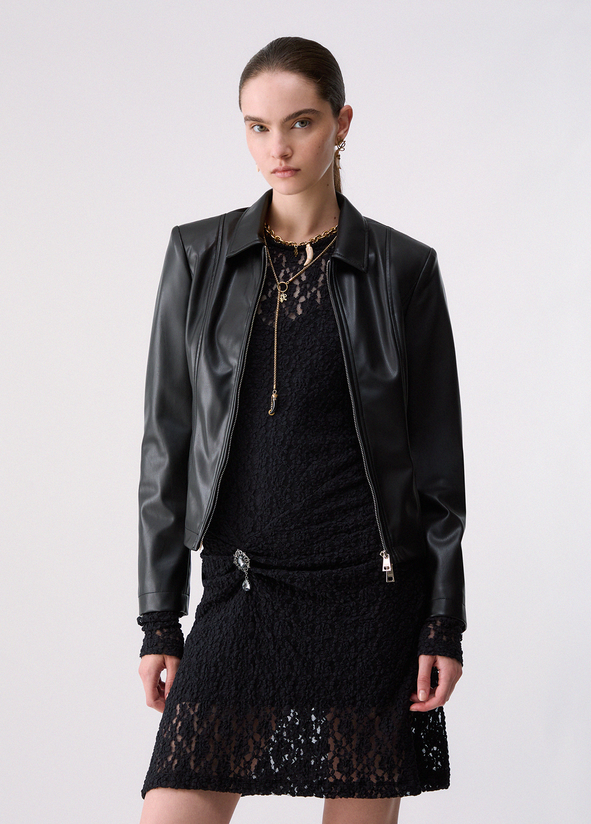 Chaqueta con cinturón - LIU.JO