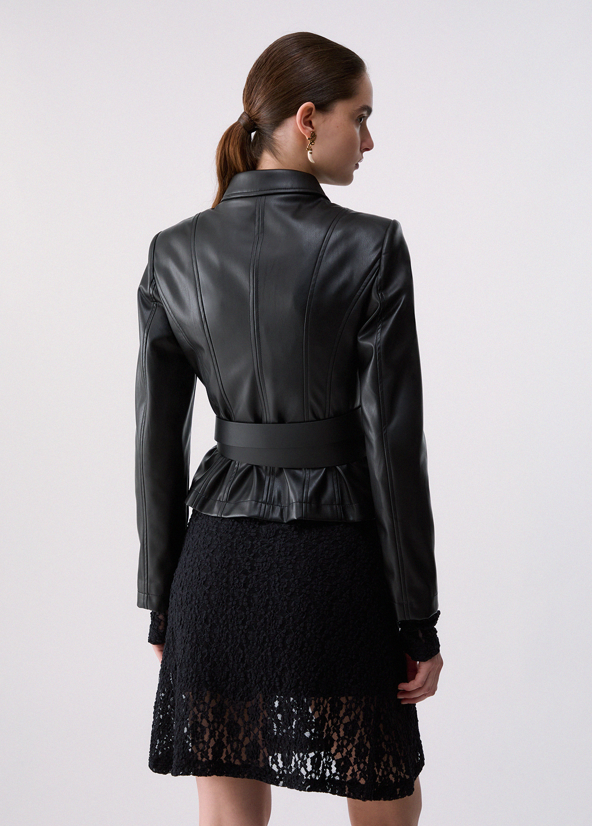 Chaqueta con cinturón - LIU.JO - Imagen 2