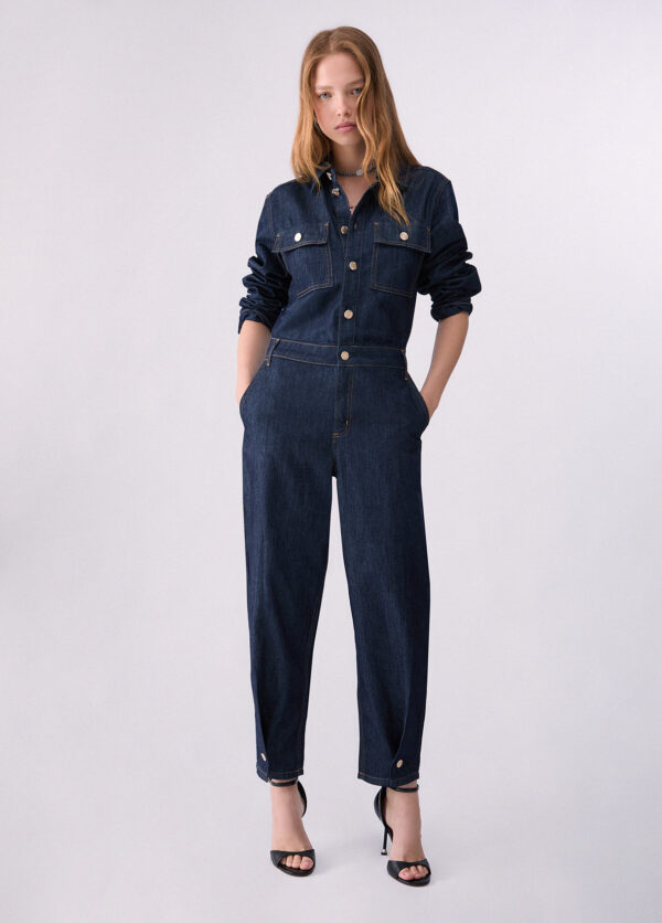 Mono larga en denim - LIU.JO
