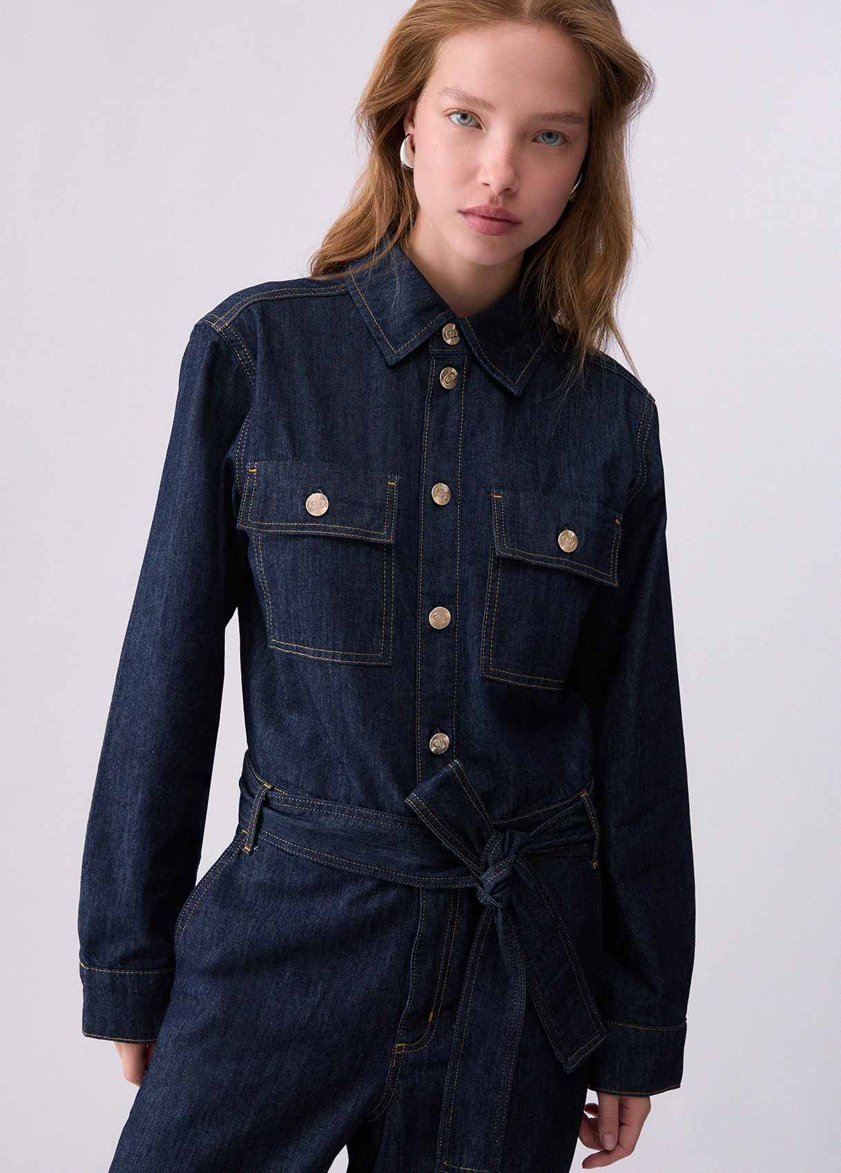 Mono larga en denim - LIU.JO - Imagen 3