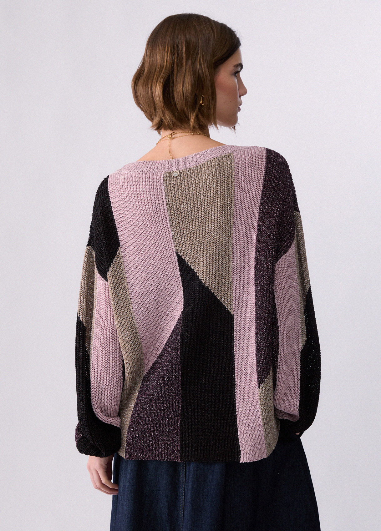 Punto con intarsi lamé - LIU.JO - Imagen 2
