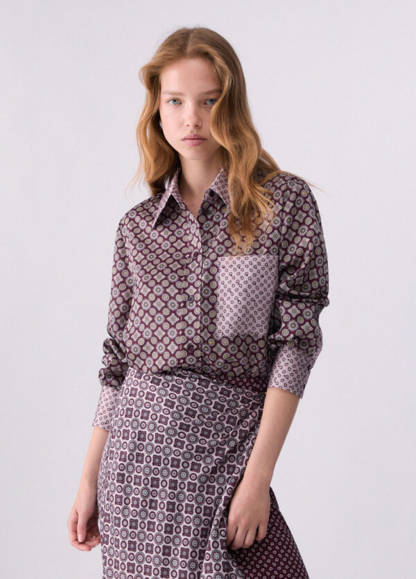 Camisa en sarga estampado - LIU.JO