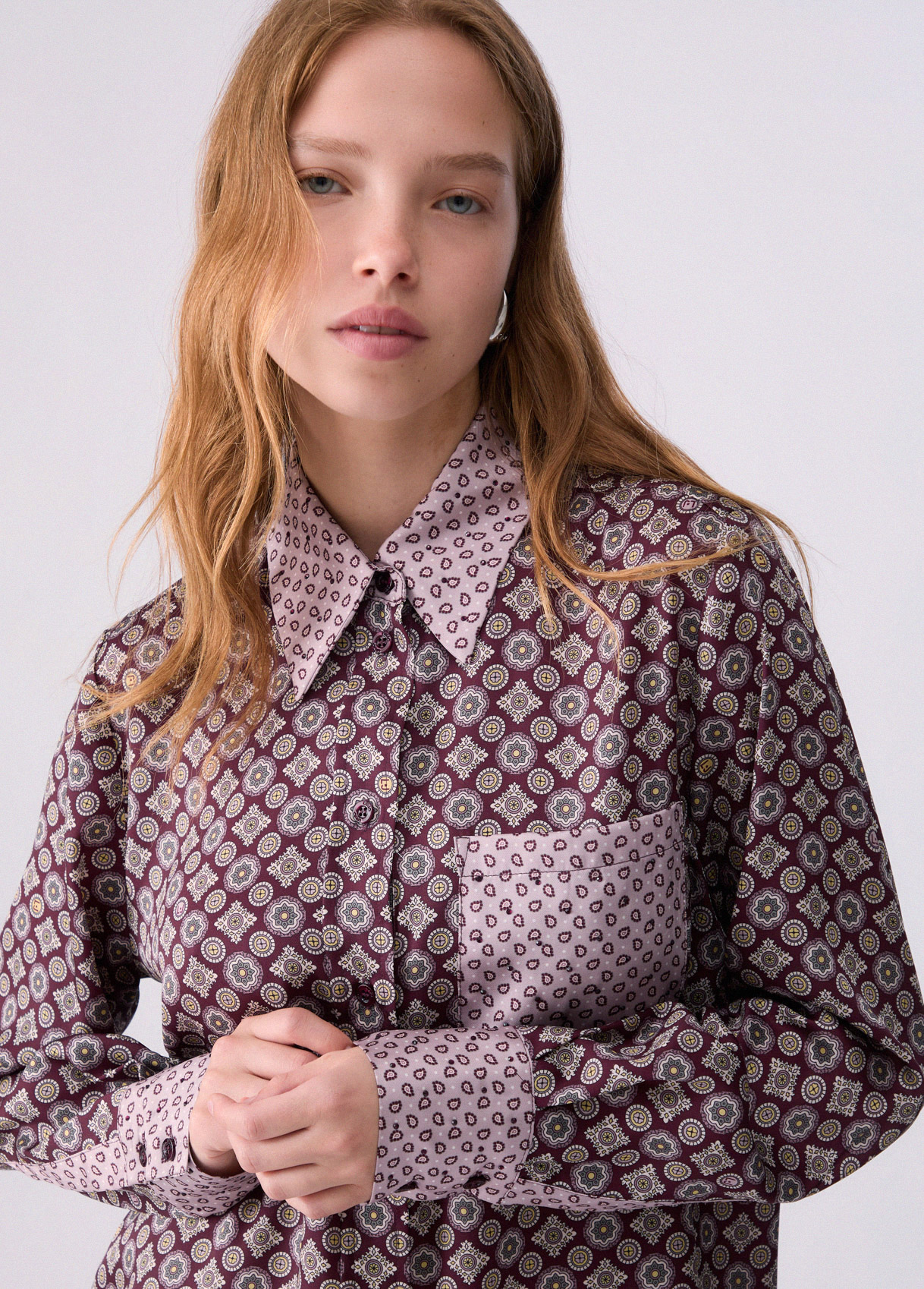 Camisa en sarga estampado - LIU.JO - Imagen 3