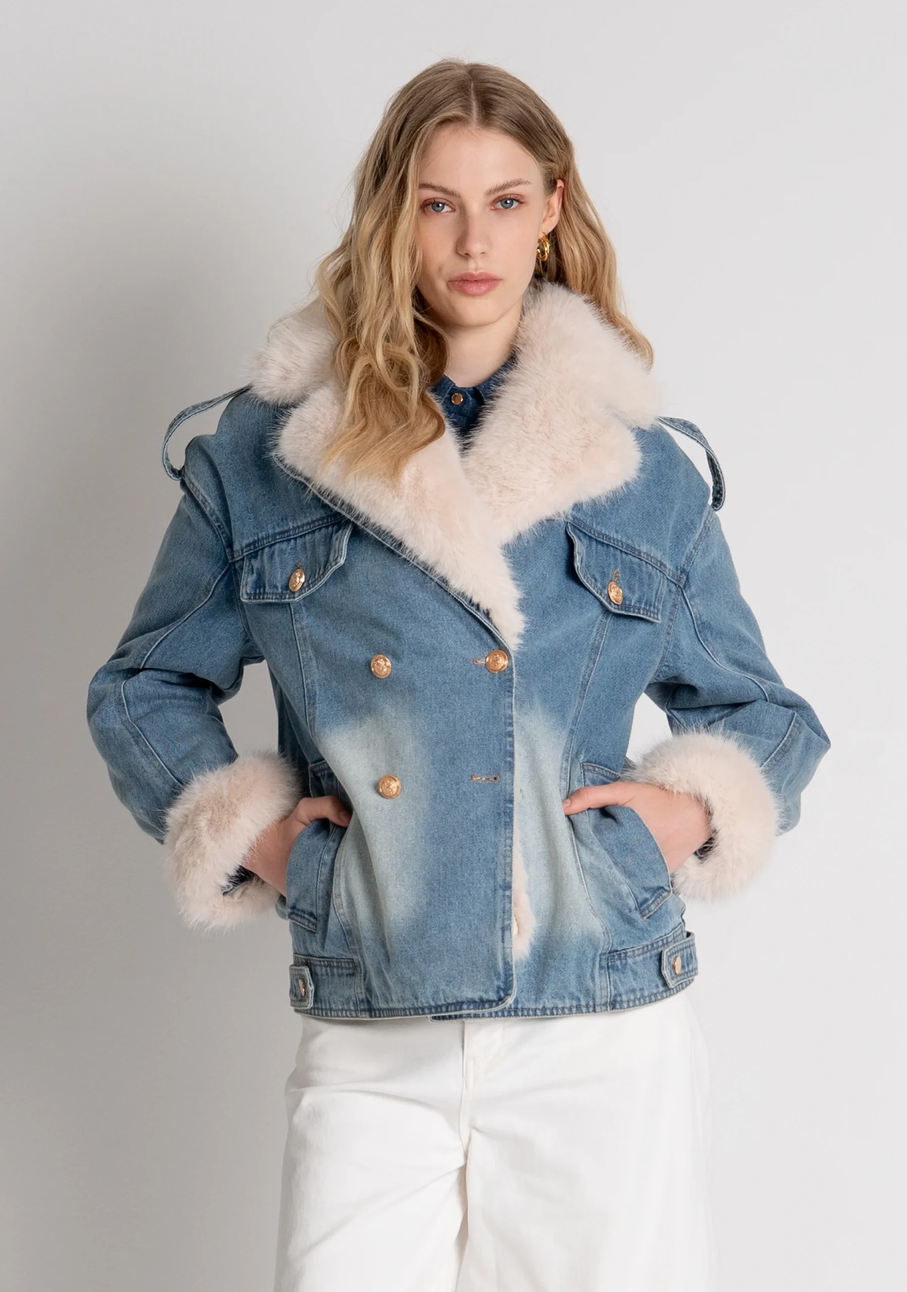 Chaqueta de corte amplio - FRACOMINA