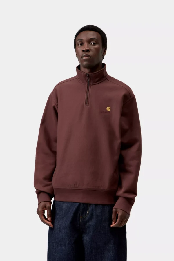 Sudadera Half Zip American Script - CARHARTT WIP