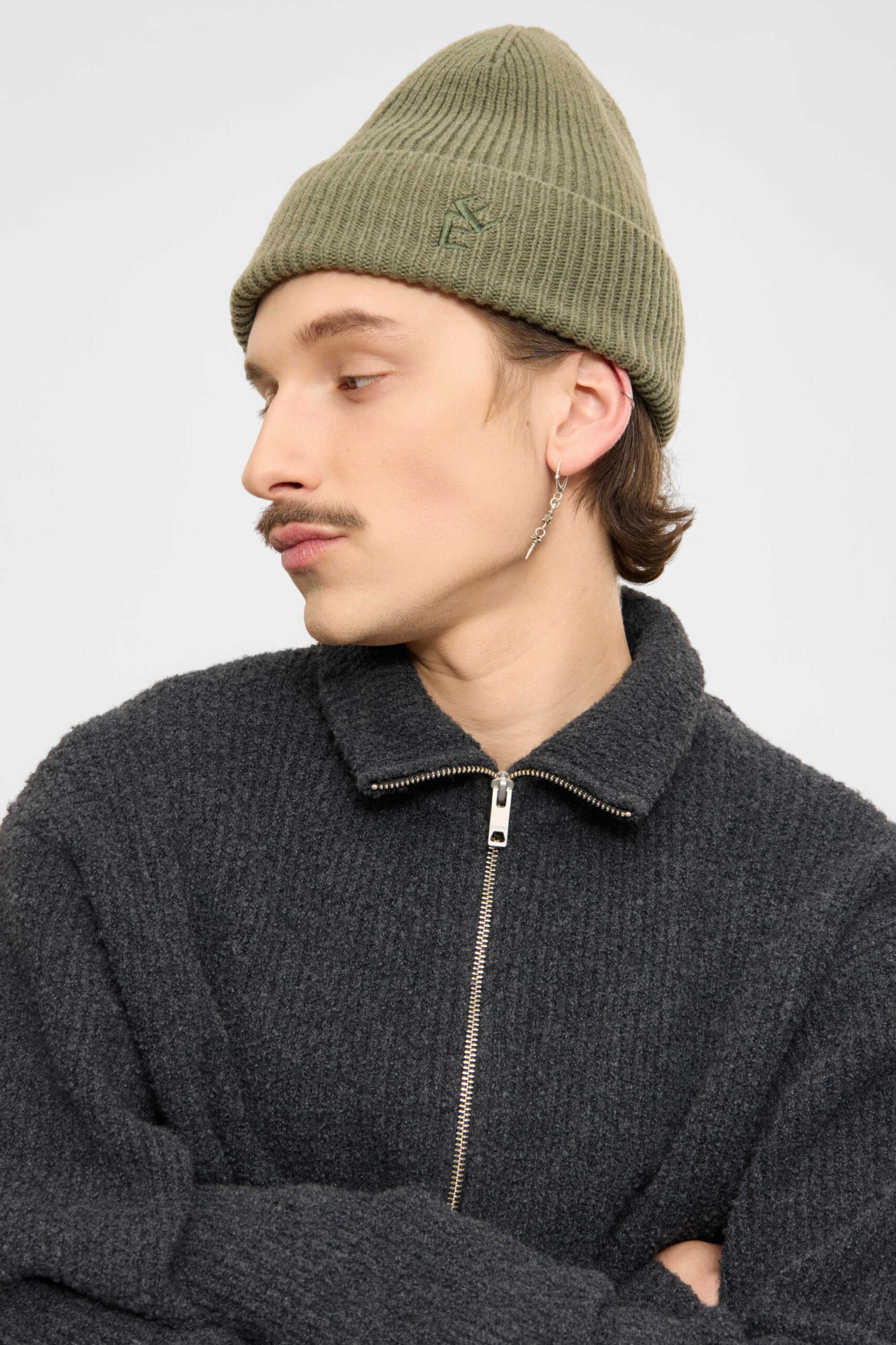 Gorro de canalé jaspeado - ELVINE - Imagen 2