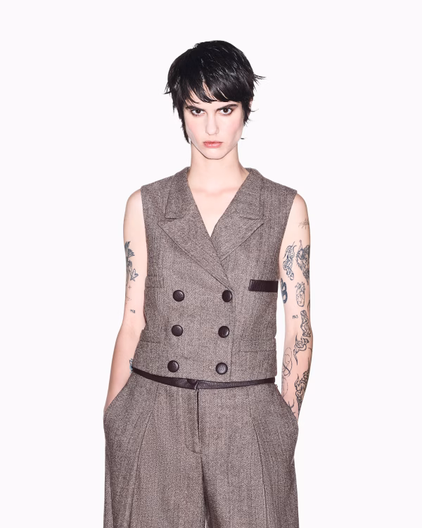 Chaleco cruzado - ARMANI EXCHANGE
