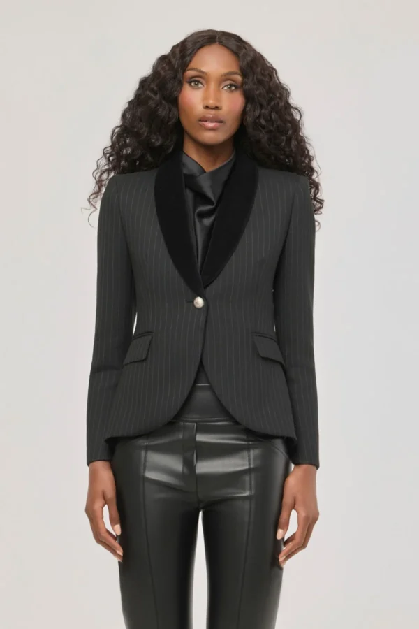 Blazer de raya diplomática The Gardens - THE EXTREME COLLECTION