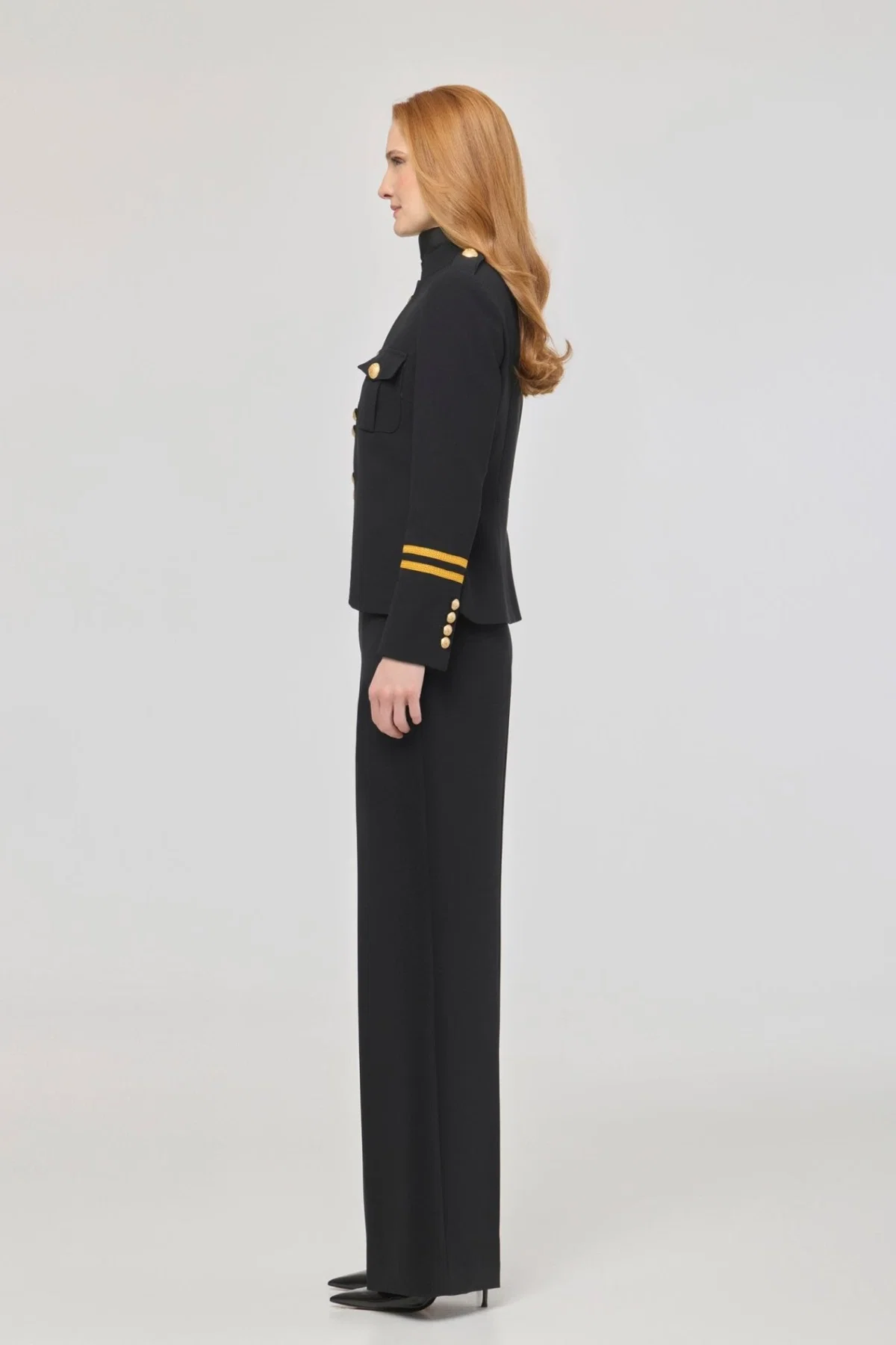 Blazer negra con galones Claudia London - THE EXTREME COLLECTION - Imagen 3