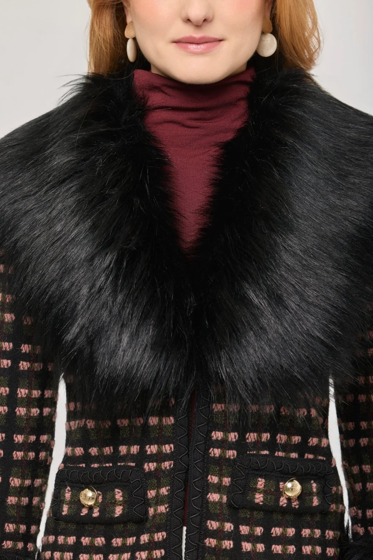 Chaqueta corta pelo ecológico Angele - THE EXTREME COLLECTION - Imagen 4