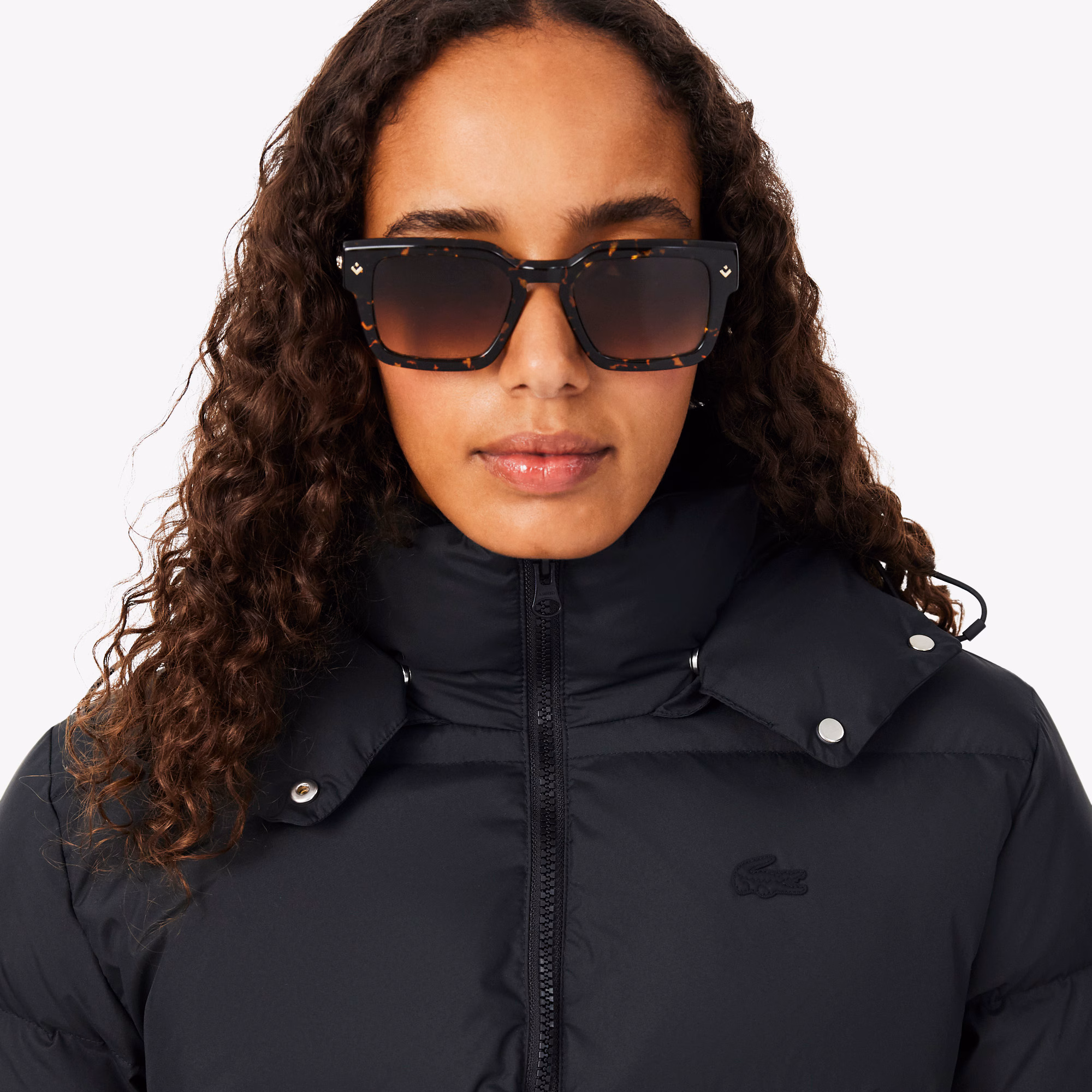 Chaqueta acolchada con capucha - LACOSTE - Imagen 3