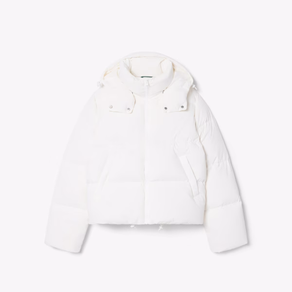 Chaqueta acolchada con capucha - LACOSTE