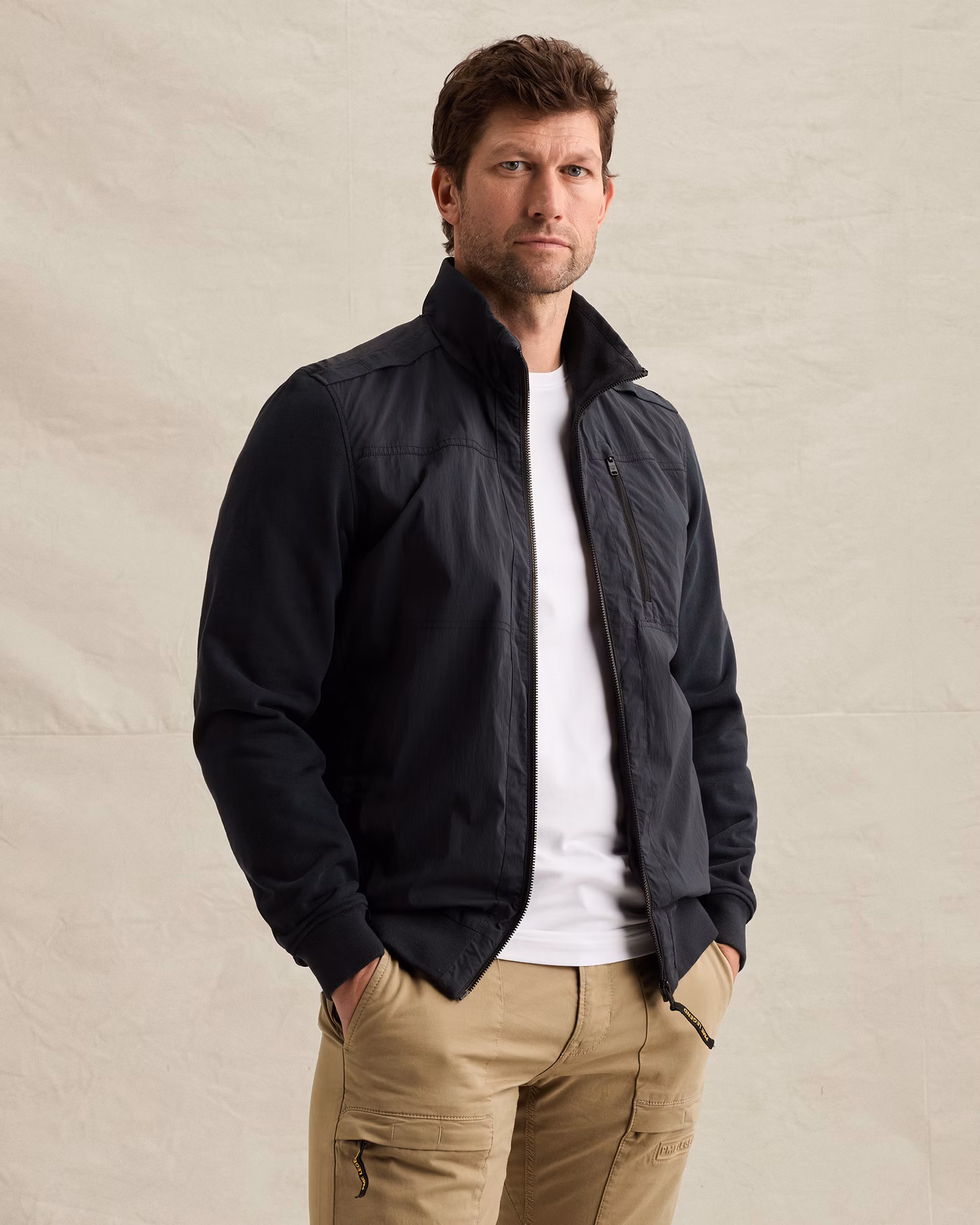 Chaqueta híbrida con cierre de cremallera - PME LEGEND