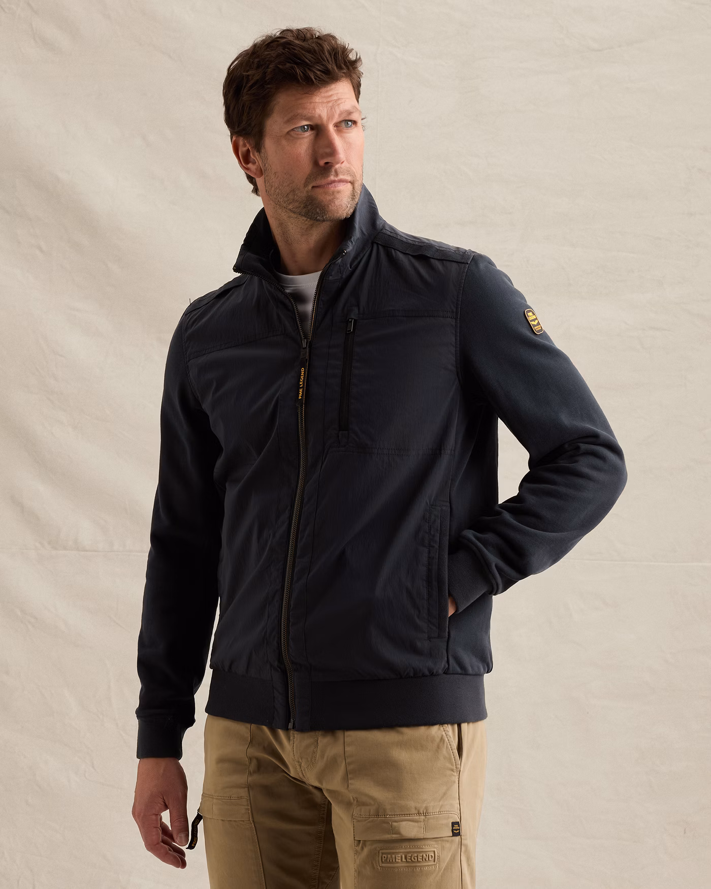 Chaqueta híbrida con cierre de cremallera - PME LEGEND - Imagen 3