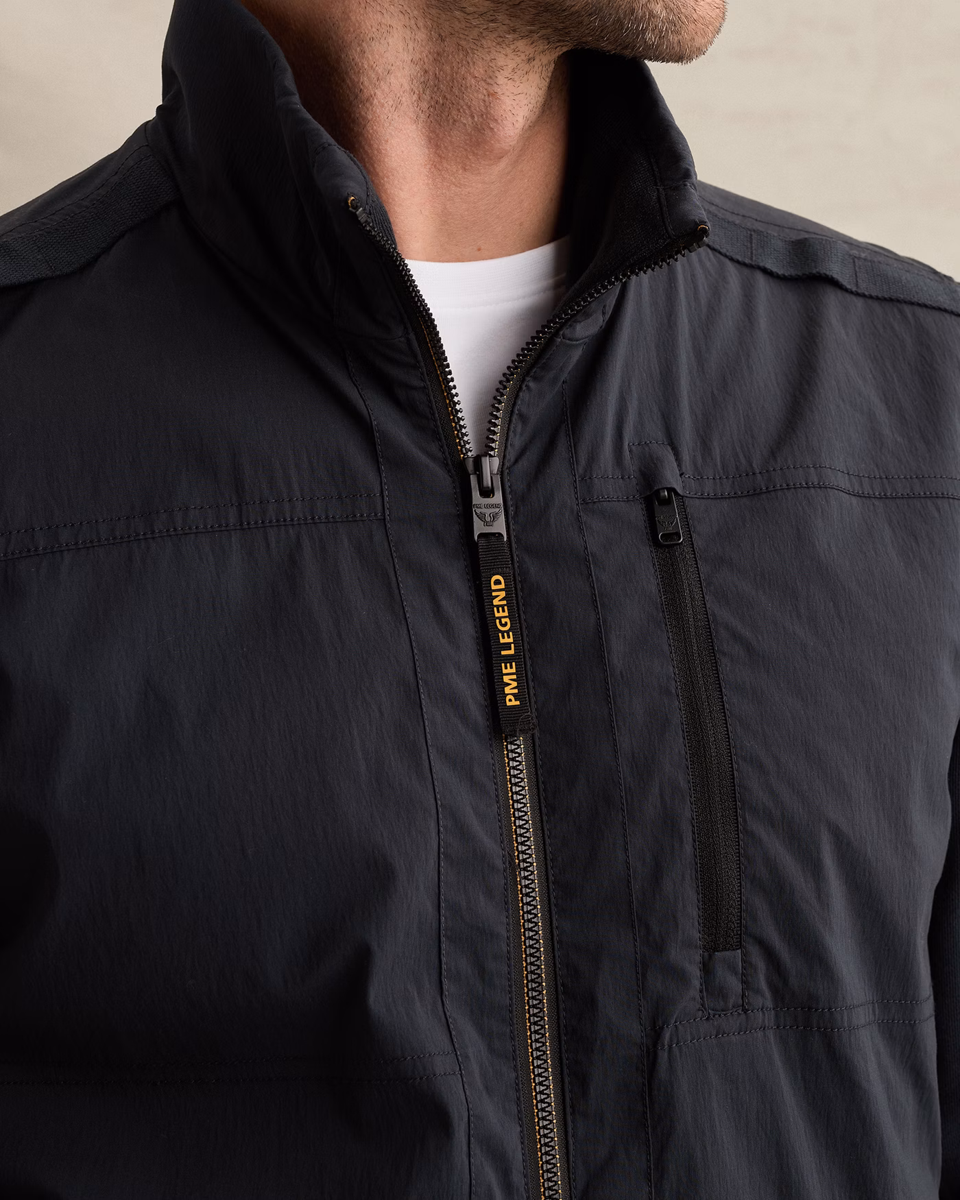 Chaqueta híbrida con cierre de cremallera - PME LEGEND - Imagen 4