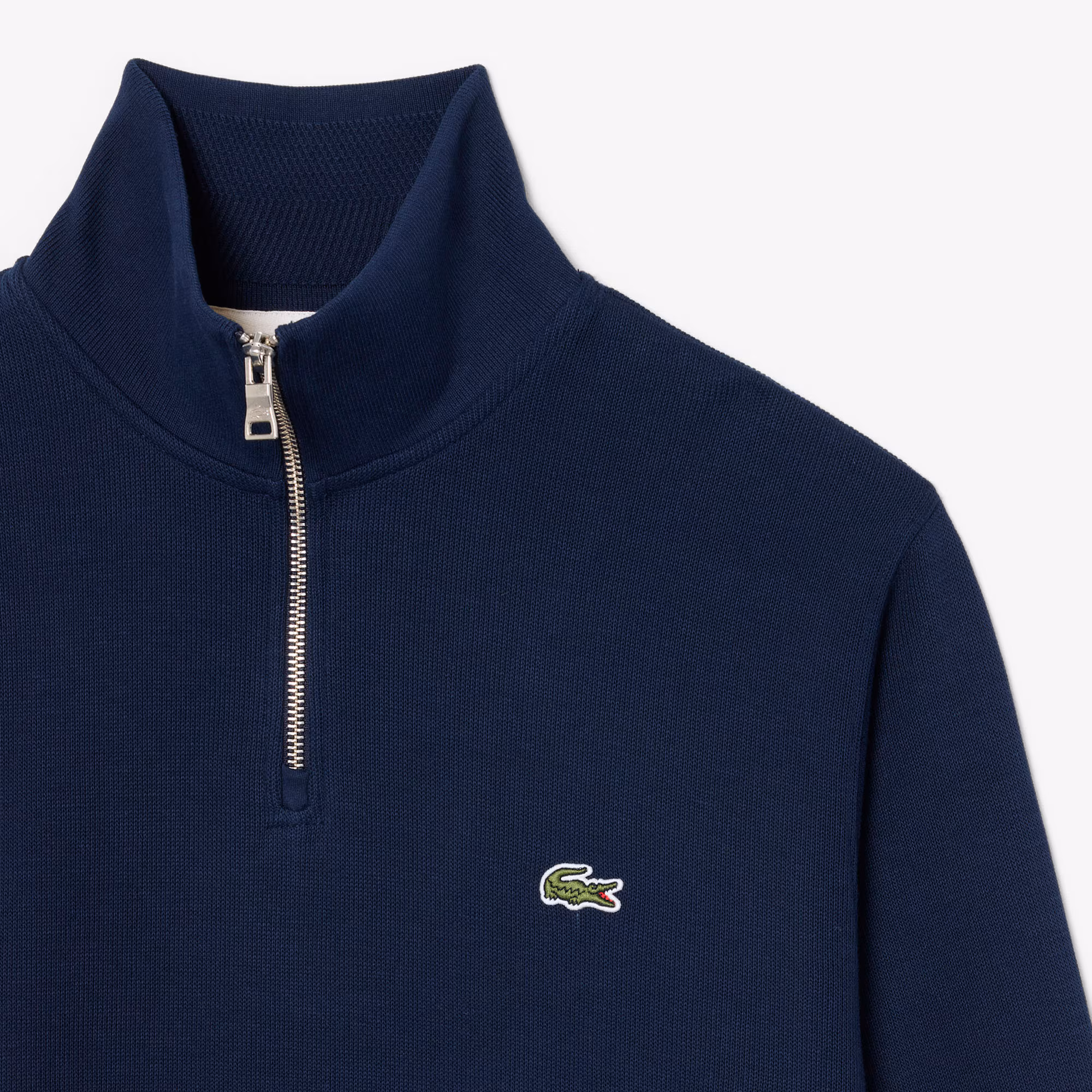 Sudadera de interlock con cuello alto - LACOSTE - Imagen 4