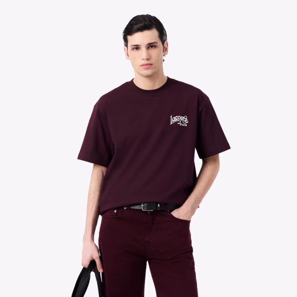 Camiseta de punto jersey - LACOSTE