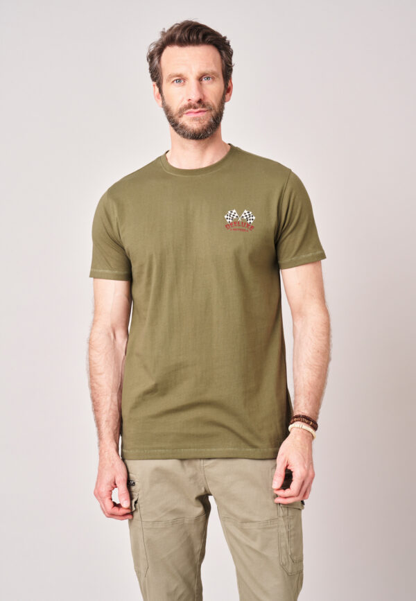 Camiseta con estampado de calavera - DEELUXE