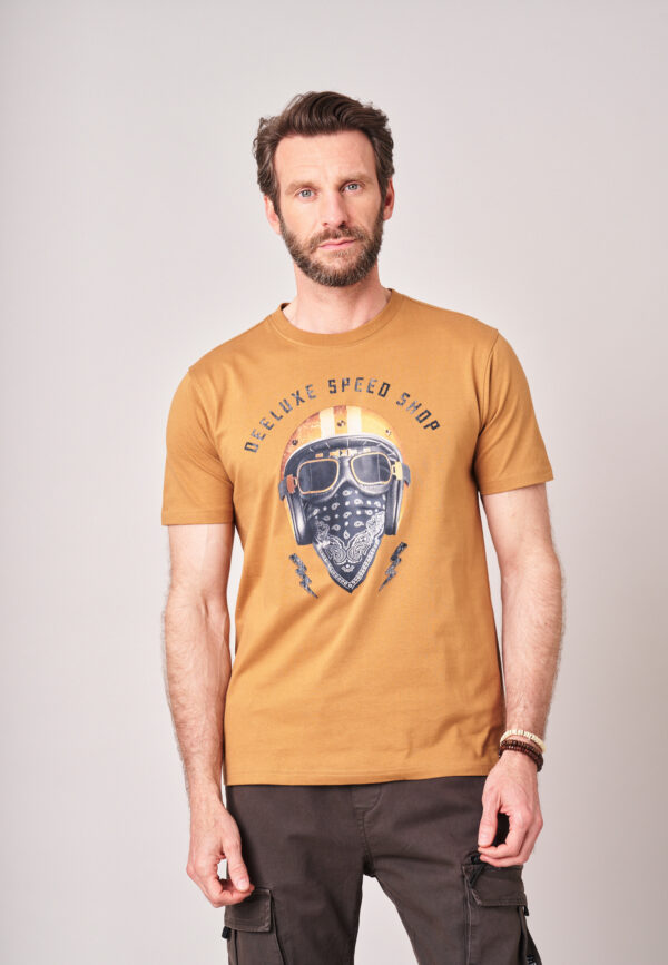 Camiseta  con estampado motero - DEELUXE